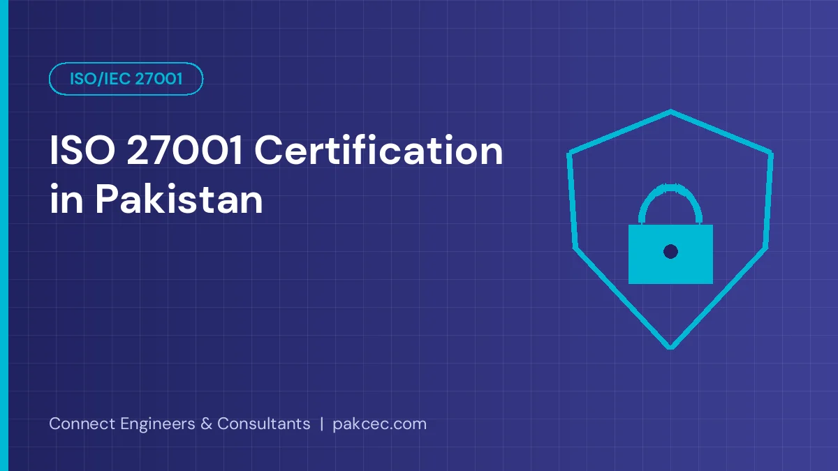 ISO 27001 certification in Pakistan for information security management